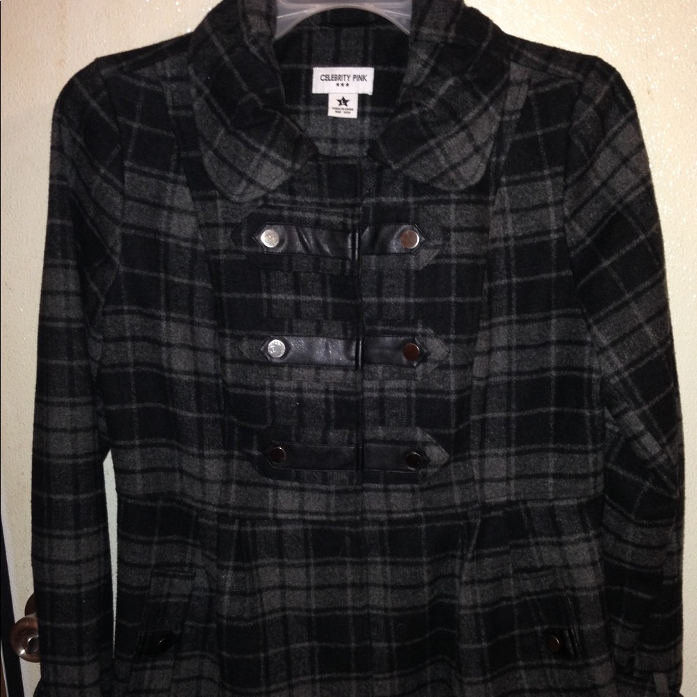 Celebrity Pink Pea coat